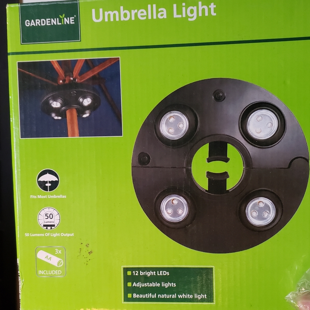 Gardenline Umbrella Light